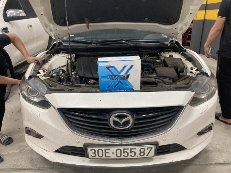 Độ đèn nâng cấp ánh sáng Nâng cấp ánh sáng cho xe mazda 6 2015 gói V20L